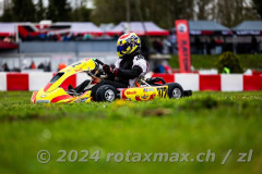 Foto: Zamir Loshi, 01.04.2024, Wohlen AG (CH): Rotax Max Challenge Race 1