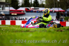 Foto: Zamir Loshi, 01.04.2024, Wohlen AG (CH): Rotax Max Challenge Race 1