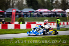 Foto: Zamir Loshi, 01.04.2024, Wohlen AG (CH): Rotax Max Challenge Race 1