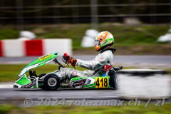 Foto: Zamir Loshi, 01.04.2024, Wohlen AG (CH): Rotax Max Challenge Race 1