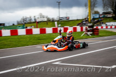 Foto: Zamir Loshi, 01.04.2024, Wohlen AG (CH): Rotax Max Challenge Race 1