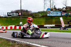 Foto: Zamir Loshi, 01.04.2024, Wohlen AG (CH): Rotax Max Challenge Race 1