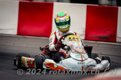 Foto: Zamir Loshi, 30.03.2024, Wohlen AG (CH): Rotax Max Challenge Race 1