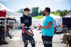 Foto: Zamir Loshi, 19.04.2025, Wohlen (CH) Rotax Max Challenge Round 2 RMC Wohlen