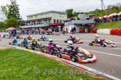 Foto: Zamir Loshi, 21.04.2025, Wohlen (CH) Rotax Max Challenge Round 2 RMC Wohlen