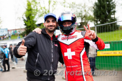 Foto: Zamir Loshi, 21.04.2025, Wohlen (CH) Rotax Max Challenge Round 2 RMC Wohlen