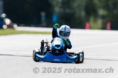 Foto: Zamir Loshi, 10.08.2025, Levier (CH) RMC, Rotax Max Challenge Switzerland Round Runde 5 in Levier