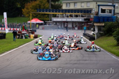 Wohlen (CHE), October 10-11, 2025 - Rotax Max Challange Switzerland 2025 race weekend at Kartbahn Wohlen, Switzerland. 

start 

racingvisuals.ch.