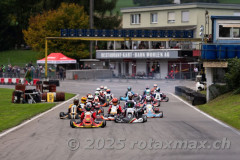 Wohlen (CHE), October 10-11, 2025 - Rotax Max Challange Switzerland 2025 race weekend at Kartbahn Wohlen, Switzerland. 

start 

racingvisuals.ch.