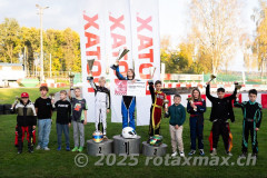 Wohlen (CHE), October 10-11, 2025 - Rotax Max Challange Switzerland 2025 race weekend at Kartbahn Wohlen, Switzerland. 

podium 

racingvisuals.ch.