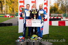 Wohlen (CHE), October 10-11, 2025 - Rotax Max Challange Switzerland 2025 race weekend at Kartbahn Wohlen, Switzerland. 

podium 

racingvisuals.ch.
