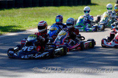 This photo was taken during the 2026 Rotax Max Challenge Switzerland Round 6 in Kart-Bahn Wohlen - Switzerland.


© 2026 Kjetil Waber