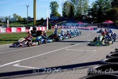 This photo was taken during the 2026 Rotax Max Challenge Switzerland Round 6 in Kart-Bahn Wohlen - Switzerland.


© 2026 Kjetil Waber