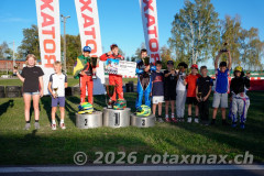 This photo was taken during the 2026 Rotax Max Challenge Switzerland Round 6 in Kart-Bahn Wohlen - Switzerland.


© 2026 Kjetil Waber