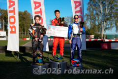 This photo was taken during the 2026 Rotax Max Challenge Switzerland Round 6 in Kart-Bahn Wohlen - Switzerland.


© 2026 Kjetil Waber