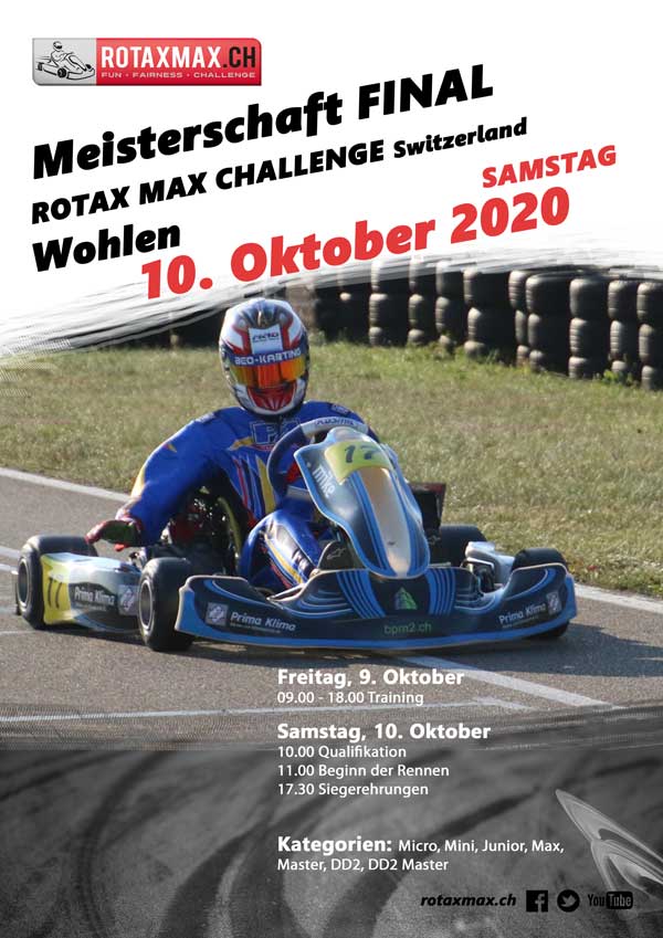 Rotax Finale Wohlen – 10. Oktober 2020