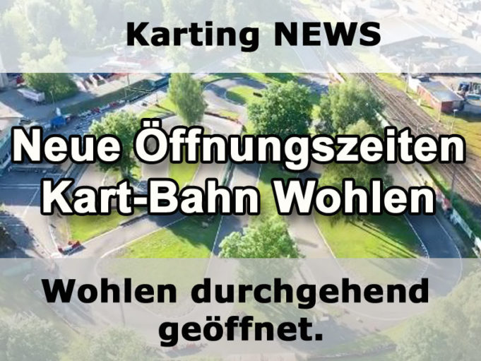 Winteröffnungszeiten Kart-Bahn Wohlen