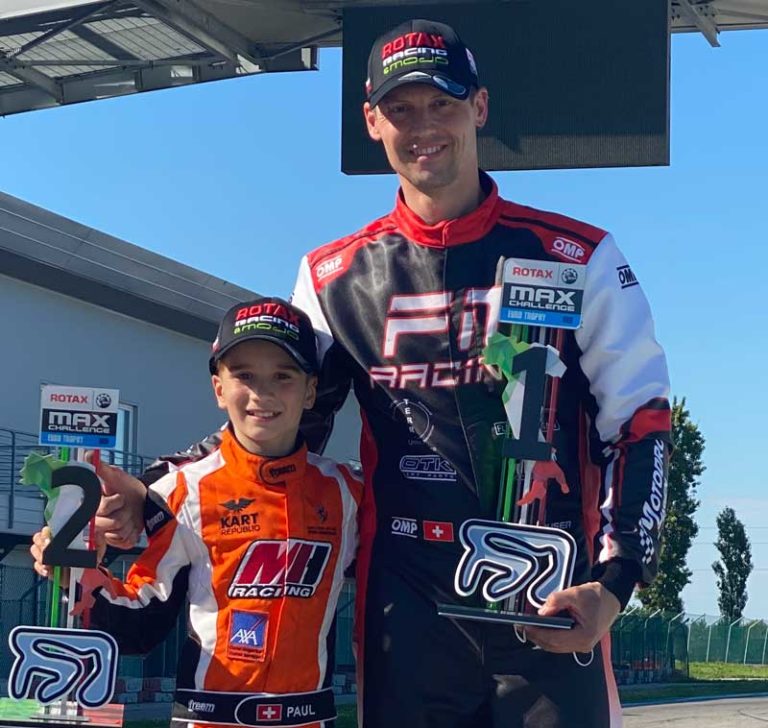 Podest für Alessandro Glauser und Paul Schön in Adria