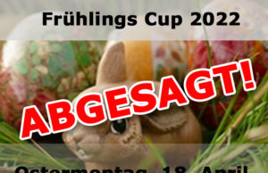 Frühlingscup abgesagt