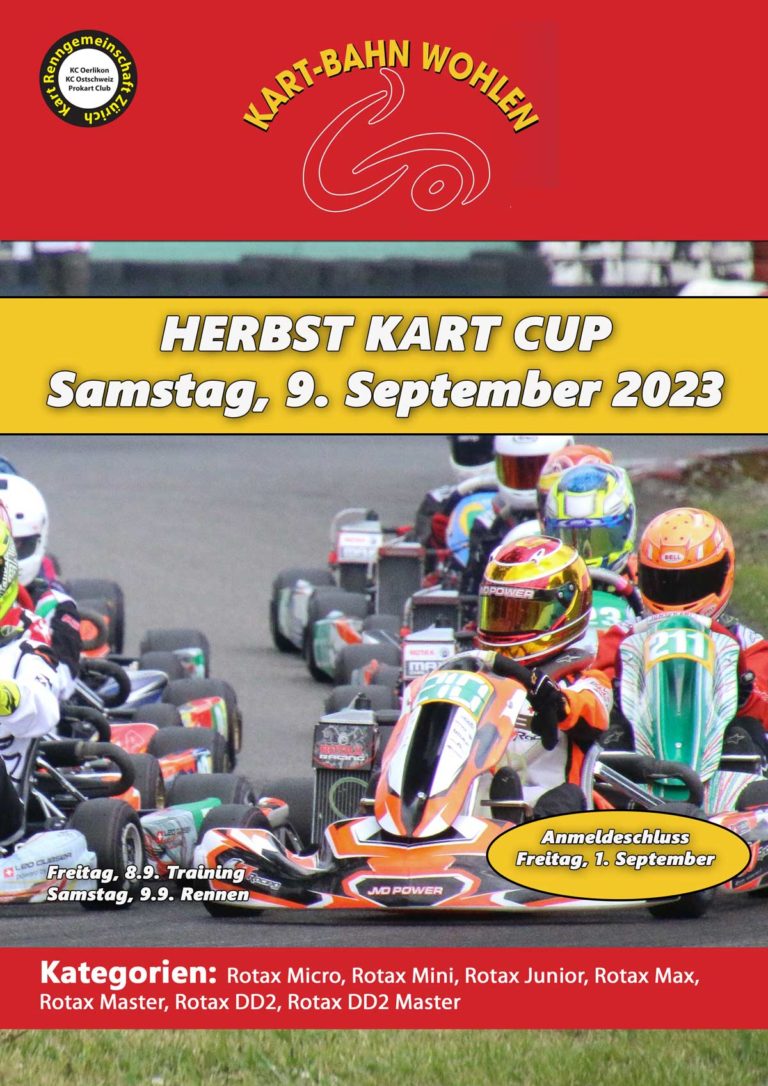 Herbst-Cup Wohlen – Samstag, 9. September 2023