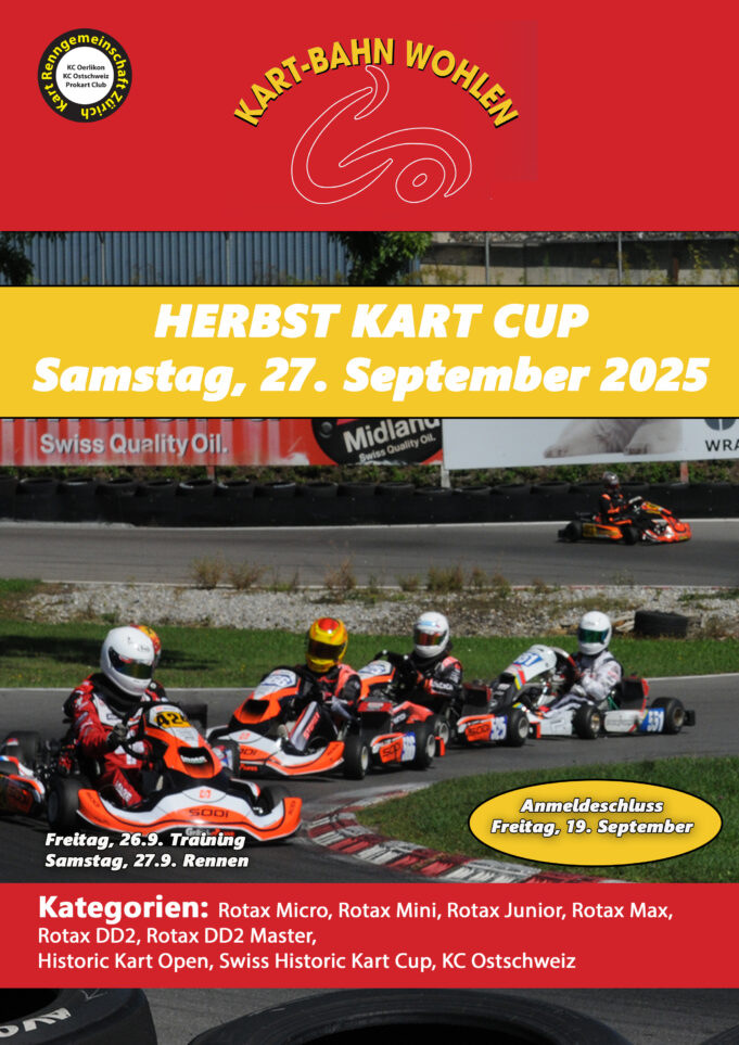 Herbst-Kart Cup Wohlen, 27. September 2025