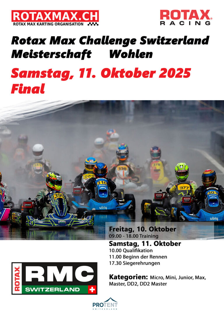Rotax Final Wohlen – Samstag 11.10.2025